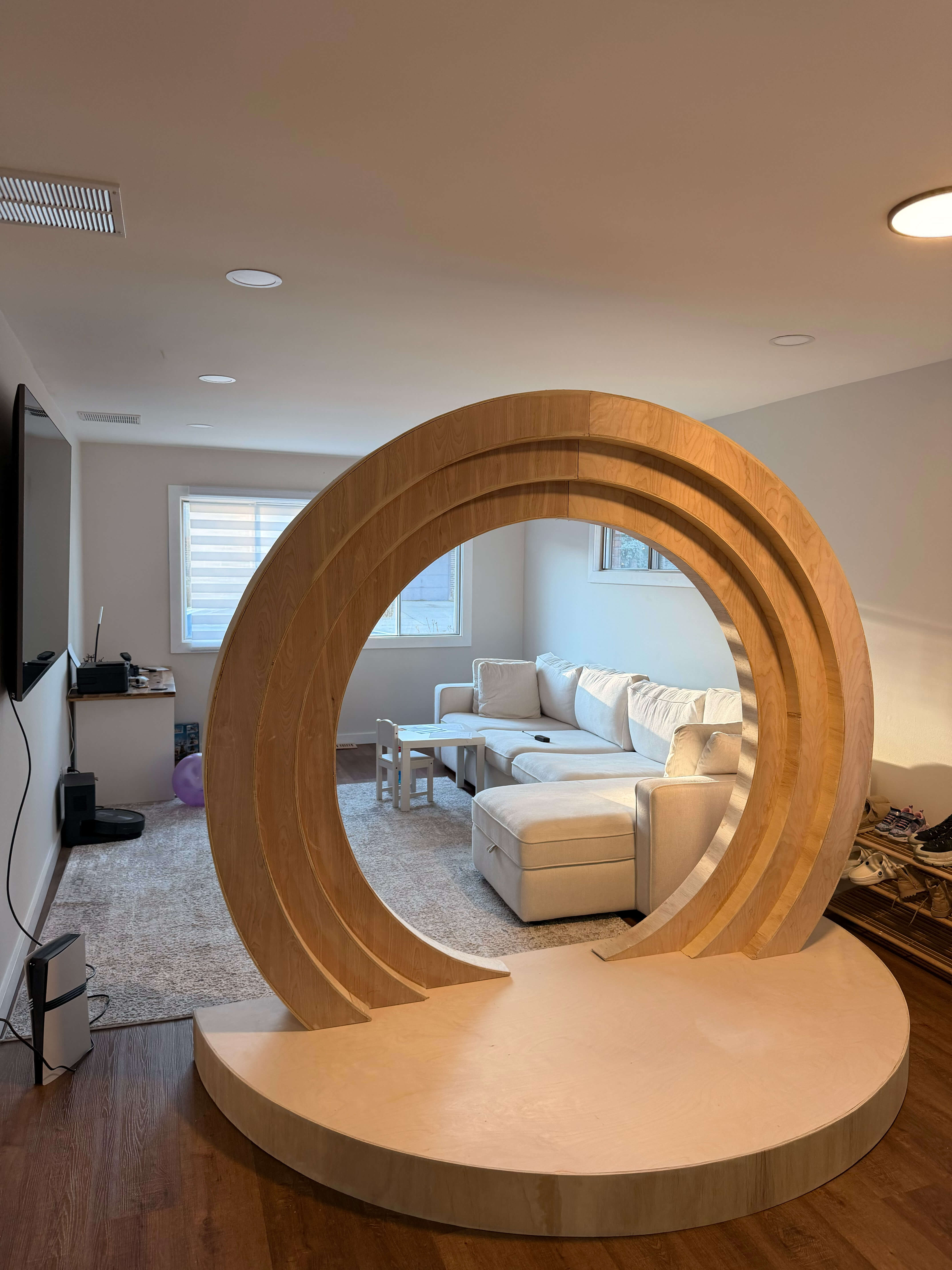 Circle arch