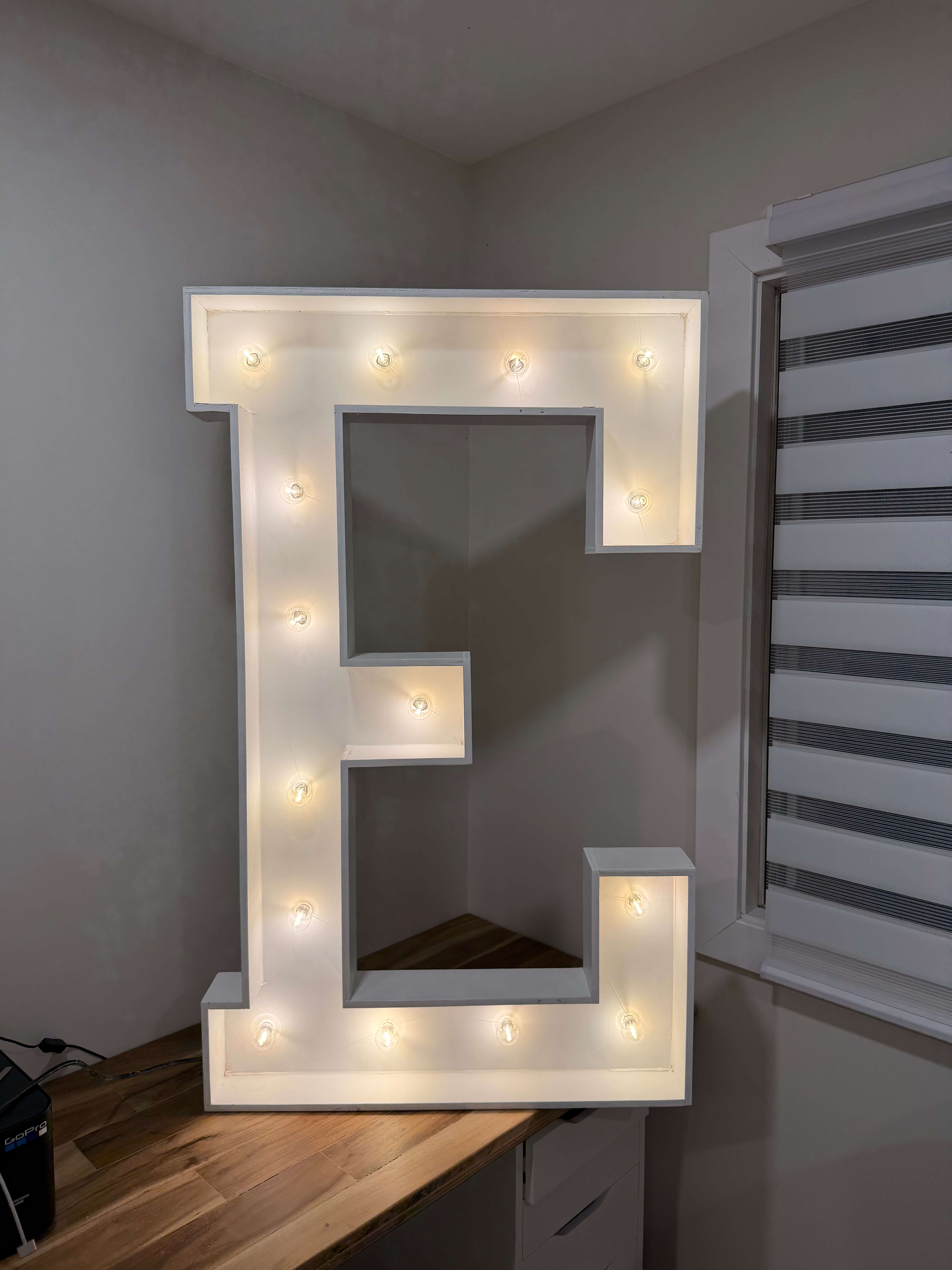 Letter E